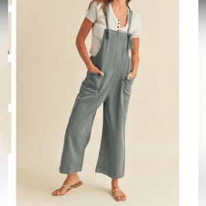 Miou Muse Overalls Green